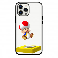 Super Mario Toad Phone Case For iPhone Samsung Galaxy Pixel OnePlus Vivo Xiaomi Asus Sony Motorola Nokia - Toad Jumping
