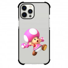 Super Mario Toadette Phone Case For iPhone Samsung Galaxy Pixel OnePlus Vivo Xiaomi Asus Sony Motorola Nokia - Toadette Sticker
