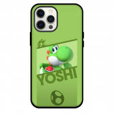 Super Mario Yoshi Phone Case For iPhone Samsung Galaxy Pixel OnePlus Vivo Xiaomi Asus Sony Motorola Nokia - Yoshi On Green Background