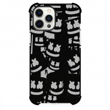 Marshmello Phone Case For iPhone Samsung Galaxy Pixel OnePlus Vivo Xiaomi Asus Sony Motorola Nokia - Marshmello Face Pattern Art