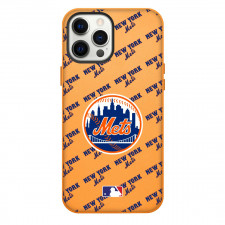 MLB New York Mets Phone Case For iPhone Samsung Galaxy Pixel OnePlus Vivo Xiaomi Asus Sony Motorola Nokia - New York Mets Medley Monogram Wordmark