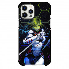 Guardians Of The Galaxy Gamora Phone Case For iPhone Samsung Galaxy Pixel OnePlus Vivo Xiaomi Asus Sony Motorola Nokia - Comic Series Gamora Attack Mode