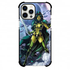 Guardians Of The Galaxy Gamora Phone Case For iPhone Samsung Galaxy Pixel OnePlus Vivo Xiaomi Asus Sony Motorola Nokia - Comic Series Gamora Holding Sword