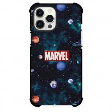 Marvel Phone Case For iPhone Samsung Galaxy Pixel OnePlus Vivo Xiaomi Asus Sony Motorola Nokia - Marvel Logo In Space