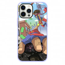 Ms Marvel Phone Case For iPhone Samsung Galaxy Pixel OnePlus Vivo Xiaomi Asus Sony Motorola Nokia - Ms Marvel Fighting Cartoon Art