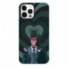 Loki Phone Case For iPhone Samsung Galaxy Pixel OnePlus Vivo Xiaomi Asus Sony Motorola Nokia - President Loki Bust In Heart Background Minimalist