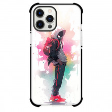 Spider Man Across The Spider Verse MIles Morales Phone Case For iPhone Samsung Galaxy Pixel OnePlus Vivo Xiaomi Asus Sony Motorola Nokia - MIles Morales Standing Cartoon Art