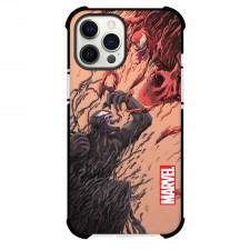 Venom And Carnage Phone Case For iPhone Samsung Galaxy Pixel OnePlus Vivo Xiaomi Asus Sony Motorola Nokia - Comic Series Venom And Carnage Battle With Marvel Logo