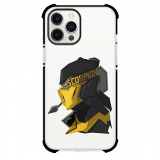 Mortal Kombat Scorpion PopHead Phone Case For iPhone Samsung Galaxy Pixel OnePlus Vivo Xiaomi Asus Sony Motorola Nokia - Scorpion PopHead Minimalist Art