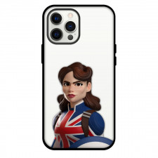Marvel Captain Carter Phone Case For iPhone Samsung Galaxy Pixel OnePlus Vivo Xiaomi Asus Sony Motorola Nokia - Captain Carter Cartoon 3D Digital Art