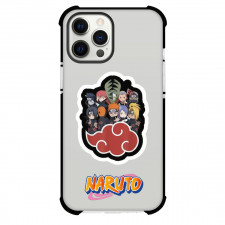 Naruto Phone Case For iPhone Samsung Galaxy Pixel OnePlus Vivo Xiaomi Asus Sony Motorola Nokia - Akatsuki Members Cartoon Art Sticker
