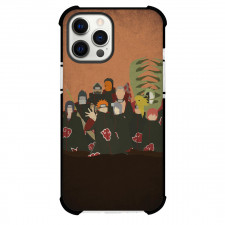 Naruto Phone Case For iPhone Samsung Galaxy Pixel OnePlus Vivo Xiaomi Asus Sony Motorola Nokia - Akatsuki Members Minimalist