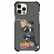 Naruto Asuma Sarutobi Phone Case For iPhone Samsung Galaxy Pixel OnePlus Vivo Xiaomi Asus Sony Motorola Nokia - Asuma Sarutobi Attack Mode Minimalist On Olive Background