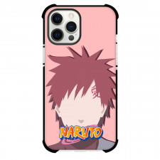 Naruto Gaara Phone Case For iPhone Samsung Galaxy Pixel OnePlus Vivo Xiaomi Asus Sony Motorola Nokia - Gaara Portrait Minimalist On Pink Background