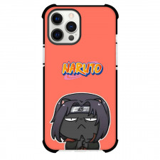 Naruto Itachi Uchiha Phone Case For iPhone Samsung Galaxy Pixel OnePlus Vivo Xiaomi Asus Sony Motorola Nokia - Itachi Uchiha Crossover Cat On Red Background