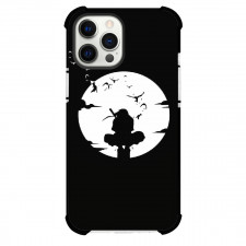 Naruto Itachi Uchiha Phone Case For iPhone Samsung Galaxy Pixel OnePlus Vivo Xiaomi Asus Sony Motorola Nokia - Itachi Uchiha Sitting Silhouette