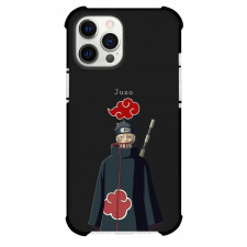 Naruto Juzo Biwa Phone Case For iPhone Samsung Galaxy Pixel OnePlus Vivo Xiaomi Asus Sony Motorola Nokia - Juzo Biwa Portrait On Black Background