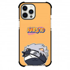 Naruto Kakashi Hatake Phone Case For iPhone Samsung Galaxy Pixel OnePlus Vivo Xiaomi Asus Sony Motorola Nokia - Kakashi Hatake Crossover Cat On Orange Background