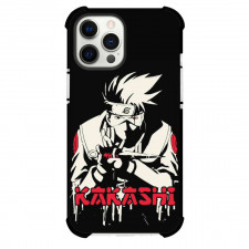 Naruto Kakashi Hatake Phone Case For iPhone Samsung Galaxy Pixel OnePlus Vivo Xiaomi Asus Sony Motorola Nokia - Kakashi Hatake Wpap Popart On Black Background