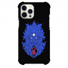 Naruto Madara Uchiha Phone Case For iPhone Samsung Galaxy Pixel OnePlus Vivo Xiaomi Asus Sony Motorola Nokia - Madara Uchiha Susano On Black Background