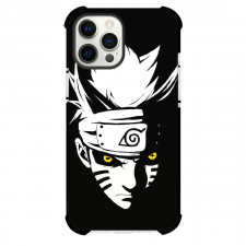 Naruto Uzumaki Phone Case For iPhone Samsung Galaxy Pixel OnePlus Vivo Xiaomi Asus Sony Motorola Nokia - Uzumaki Naruto Avatar On Black Background
