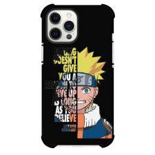 Naruto Uzumaki Phone Case For iPhone Samsung Galaxy Pixel OnePlus Vivo Xiaomi Asus Sony Motorola Nokia - Naruto Uzumaki Quote On Black Background