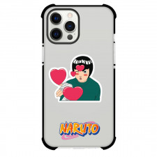 Naruto Rock Lee Phone Case For iPhone Samsung Galaxy Pixel OnePlus Vivo Xiaomi Asus Sony Motorola Nokia - Rock Lee Hearts Blow Kiss Sticker