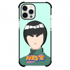 Naruto Rock Lee Phone Case For iPhone Samsung Galaxy Pixel OnePlus Vivo Xiaomi Asus Sony Motorola Nokia - Rock Lee Portrait Minimalist On Teal Background