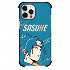 Naruto Sasuke Uchiha Phone Case For iPhone Samsung Galaxy Pixel OnePlus Vivo Xiaomi Asus Sony Motorola Nokia - Sasuke Uchiha Avatar On Blue Background