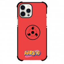 Naruto Phone Case For iPhone Samsung Galaxy Pixel OnePlus Vivo Xiaomi Asus Sony Motorola Nokia - Sharingan Symbol On Red Background
