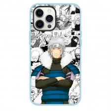 Naruto Tobirama Senju Phone Case For iPhone Samsung Galaxy Pixel OnePlus Vivo Xiaomi Asus Sony Motorola Nokia - Tobirama Senju Portrait On Comic Background