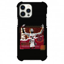 NBA Caleb Martin Phone Case For iPhone Samsung Galaxy Pixel OnePlus Vivo Xiaomi Asus Sony Motorola Nokia - Caleb Martin Heat 16 Celebration Black Background