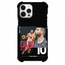 NBA Caleb Martin Phone Case For iPhone Samsung Galaxy Pixel OnePlus Vivo Xiaomi Asus Sony Motorola Nokia - Caleb Martin Heat 16 Dribbling Black Background