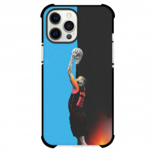 NBA Caleb Martin Phone Case For iPhone Samsung Galaxy Pixel OnePlus Vivo Xiaomi Asus Sony Motorola Nokia - Caleb Martin Shooting Blue And Black Background