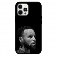 NBA Stephen Curry Phone Case For iPhone Samsung Galaxy Pixel OnePlus Vivo Xiaomi Asus Sony Motorola Nokia - Stephen Curry Grayscale Side Portrait