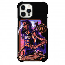 NBA Kevin Durant Phone Case For iPhone Samsung Galaxy Pixel OnePlus Vivo Xiaomi Asus Sony Motorola Nokia - Kevin Durant Slim Reaper Side Portrait Illustration