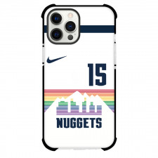 NBA Nikola Jokic Phone Case For iPhone Samsung Galaxy Pixel OnePlus Vivo Xiaomi Asus Sony Motorola Nokia - Nikola Jokic Denver Nuggets No. 15 Jersey