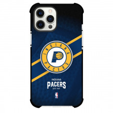 NBA Indiana Pacers Phone Case For iPhone Samsung Galaxy Pixel OnePlus Vivo Xiaomi Asus Sony Motorola Nokia - Team Logo Stripe Background