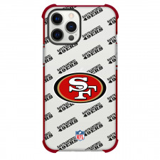 NFL San Francisco 49ers Phone Case For iPhone Samsung Galaxy Pixel OnePlus Vivo Xiaomi Asus Sony Motorola Nokia - San Francisco 49ers Medley Monogram Wordmark