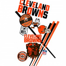 NFL Cleveland Browns Phone Case For iPhone Samsung Galaxy Pixel OnePlus Vivo Xiaomi Asus Sony Motorola Nokia - Cleveland Browns Mania Collage Logo