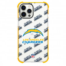 NFL Los Angeles Chargers Phone Case For iPhone Samsung Galaxy Pixel OnePlus Vivo Xiaomi Asus Sony Motorola Nokia - Los Angeles Chargers Medley Monogram Wordmark