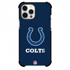 NFL Indianapolis Colts Phone Case For iPhone Samsung Galaxy Pixel OnePlus Vivo Xiaomi Asus Sony Motorola Nokia - Team Logo On Blue Background