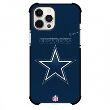 NFL Dallas Cowboys Phone Case For iPhone Samsung Galaxy Pixel OnePlus Vivo Xiaomi Asus Sony Motorola Nokia - Team Logo On NavyBlue Background