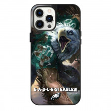 NFL Philadelphia Eagles Phone Case For iPhone Samsung Galaxy Pixel OnePlus Vivo Xiaomi Asus Sony Motorola Nokia - EAGLES In Action Illustration Artwork