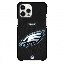 NFL Philadelphia Eagles Phone Case For iPhone Samsung Galaxy Pixel OnePlus Vivo Xiaomi Asus Sony Motorola Nokia - Team Logo On Black Background