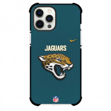 NFL Jacksonville Jaguars Phone Case For iPhone Samsung Galaxy Pixel OnePlus Vivo Xiaomi Asus Sony Motorola Nokia - Team Logo On Bluish Cyan Background