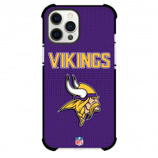 NFL Minnesota Vikings Phone Case For iPhone Samsung Galaxy Pixel OnePlus Vivo Xiaomi Asus Sony Motorola Nokia - Team Logo On Purple Background