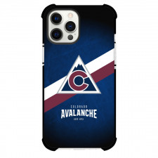 NHL Colorado Avalanche Phone Case For iPhone Samsung Galaxy Pixel OnePlus Vivo Xiaomi Asus Sony Motorola Nokia - Team 2015 Logo Stripe Background