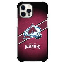NHL Colorado Avalanche Phone Case For iPhone Samsung Galaxy Pixel OnePlus Vivo Xiaomi Asus Sony Motorola Nokia - Team Logo Stripe Background
