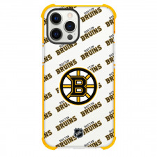 NHL Boston Bruins Phone Case For iPhone Samsung Galaxy Pixel OnePlus Vivo Xiaomi Asus Sony Motorola Nokia - Boston Bruins Medley Monogram Wordmark